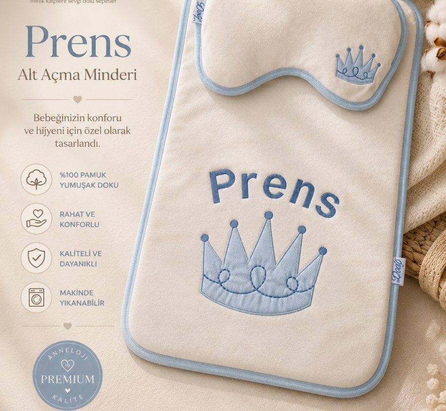 👑 Prens Alt Açma Minderi