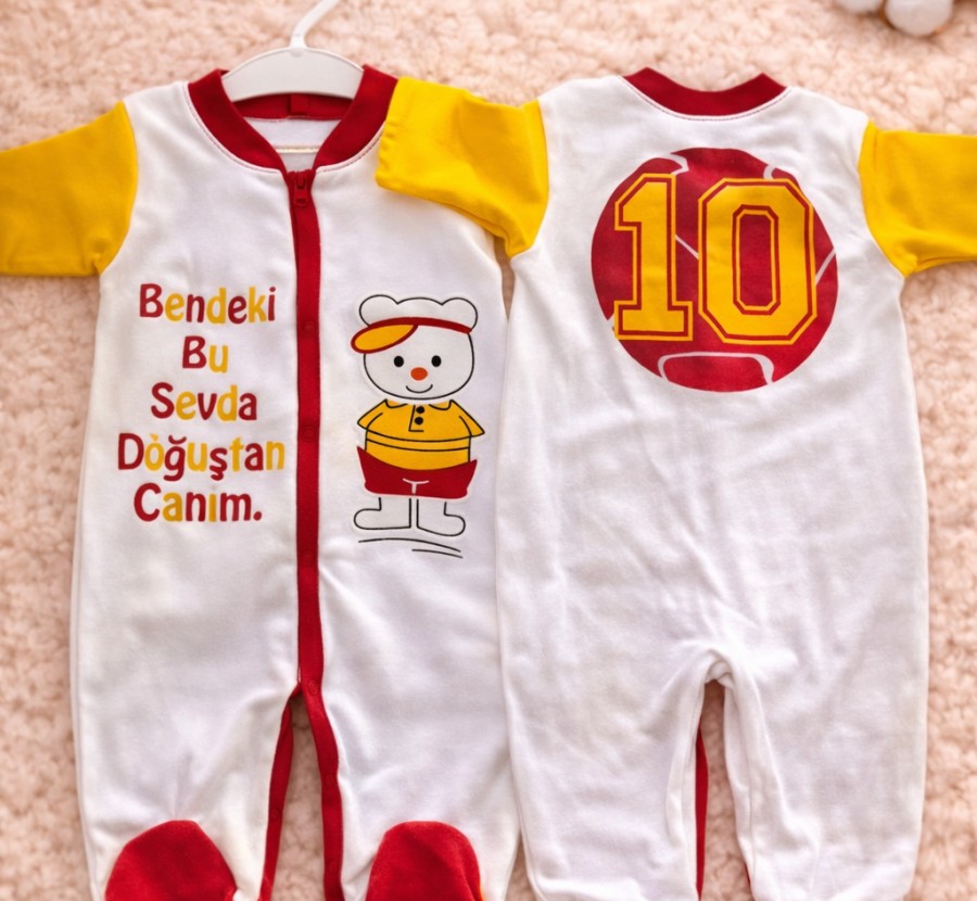 Taraftar Bebek Tulumu (%100 Pamuk)